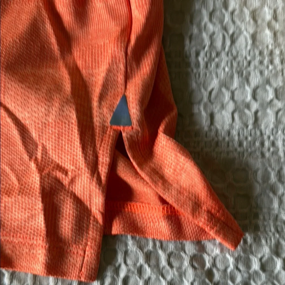 New Balance Men's Orange Running Shirt- Size XL - Picture 6 of 7